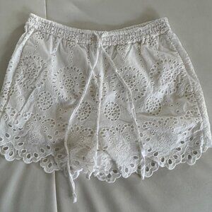 Brand New without tags Zara Cotton Lace Shorts